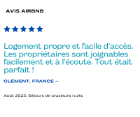 Logement propre et facile d’accès. Les propriétaires sont joignables facilement et à l’écoute. Tout était parfait !